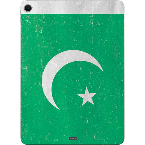 Pakistan Flag Distressed Apple iPad Air Skin